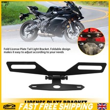 Universal Motorcycle Adjustable Angle License Number Plate Frame Holder Bracket