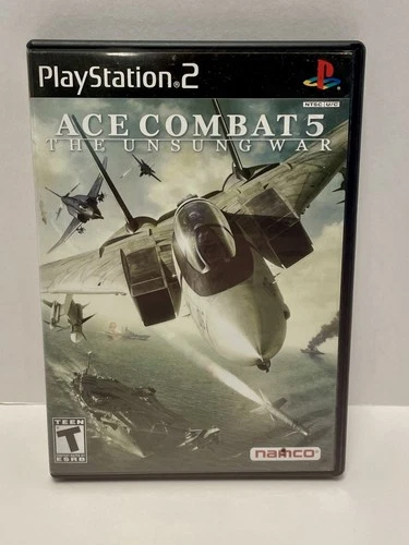 Ace Combat 5: The Unsung War - For Sony PlayStation 2 PS2  Complete CIB Tested!