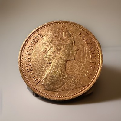 1978  D.G.REG.F.D Queen Elizabeth II New Pence 2 Coin