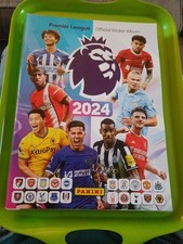 2024 Panini Premier League Official Sticker Album.  Empty. New 6 Free Stickers