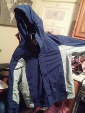 Kids Winter Jacket -Lands End Squall Waterproof Insulated Size M 10-12 