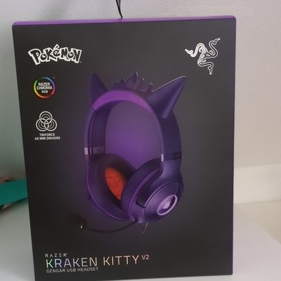 Razer Kraken Kitty V2 Gengar Pokémon Edition Headset Violett