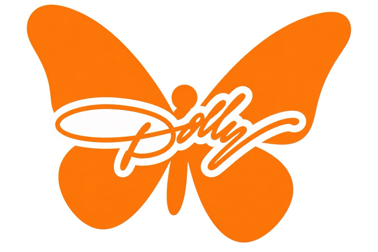 Dolly Tennessee Vols 3" Butterfly Sticker, Dolly Parton Helmet decal, football