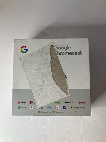 Google Chromecast 3. Generation HD Media Streamer