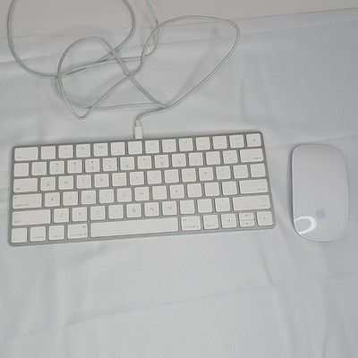 Apple Magic Keyboard Model (A1644) and Magic Mouse (A1296) Combo Set
