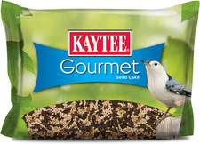 Kaytee Wild Bird Gourmet Seed Cake for Cardinals, Chickadees, Juncos, Titmice, W