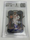 JALEN BRUNSON 2022 Prizm Certified In Person NBA NY Knicks BGS 9 Mint 10 Auto