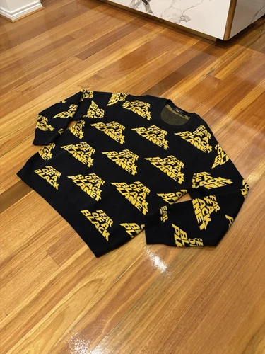 Supreme x Undercover x Public Enemy Fear Of A Black Planet Knit Sweater ✅ Size L