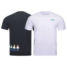 On Sale Li-Ning Unisex Badminton T-Shirts Sports Casual Training Top AHSV769