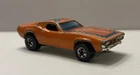 Hot Wheels Dixie Challenger Dodge 426 Hemi Orange Blackwall Vintage Diecast 1970