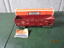 Vintage Lionel Hopper Car Lehigh Valley 6456 Post war