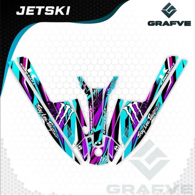 Jet ski 550 Sx 440 Js Graphics kit decals Stickers Wrap 550SX