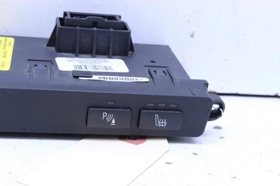 BMW M6 2007 cupé E63 tablero inferior asiento calefacción interruptor fabricante de equipos originales usado Foto 4 de 4