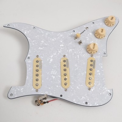 For ST Guitar Prewired Loaded Pickguard Wilkinson Alnico 5 Single Coil Pickups