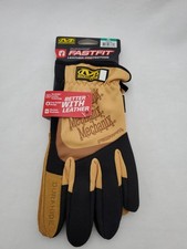 Mechanix Wear FastFit Durahide Leather Work Gloves 1 Pair Men's Size XL Chore