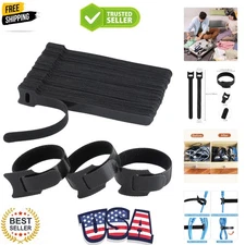 High-Quality Adjustable Cable Ties - 120PCS 6-Inch for Home and Office Use