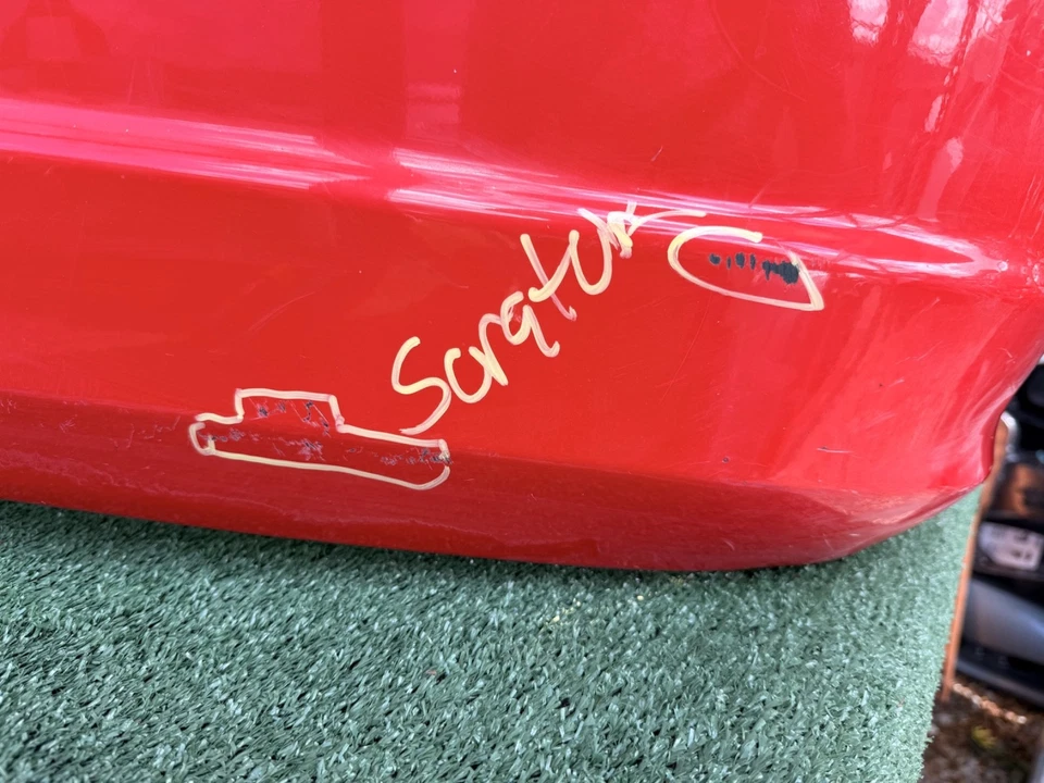 Capa de para-choque traseira Honda Civic Coupe 2001–2003 fabricante de equipamento original 71501-s5p-zz00 - Imagem 4 de 4