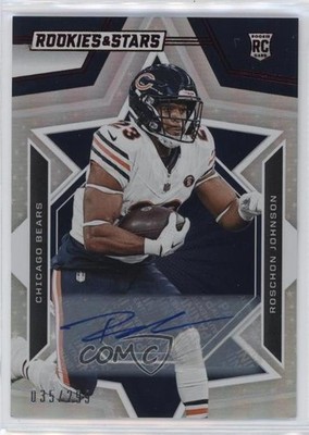 2023 Rookies & Stars Longevity Signatures /299 Roschon Johnson #178 Auto RC p3w