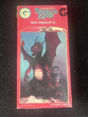Grenadier Dragon Lords Red Dragon II Open MISB RPG 1989 D&D 9602 Painted