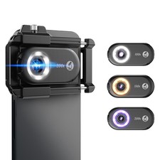 100X/150X/200X Nano Zoom Phone Microscope Lens for iPhone/Android 3-in-1 Ph...