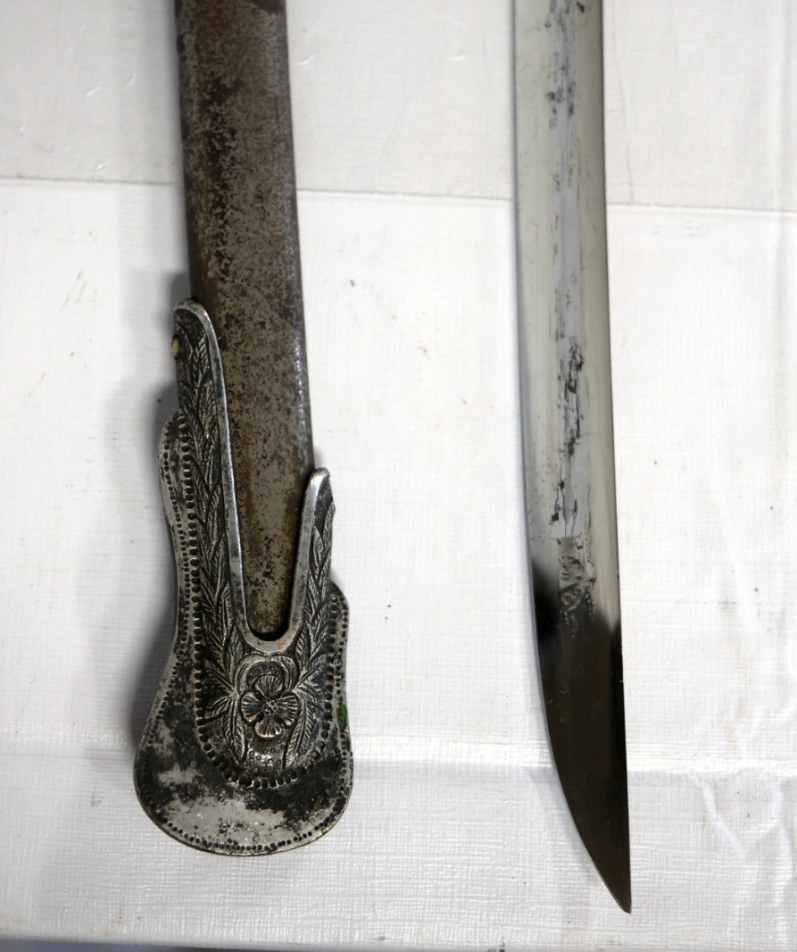 US Army M1902 Engraved Officer's Saber & Sheath - Harding Uniform & Regalia 28"