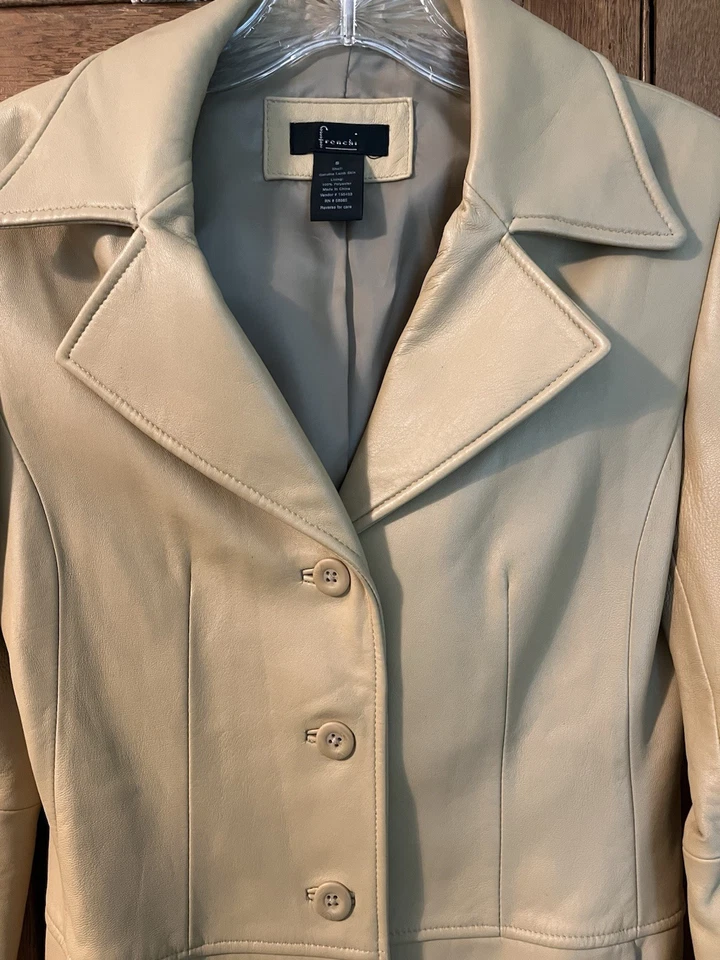 Chaqueta Frenchi Lambkin Beige Tostado Talla Pequeña Foto 2 de 4