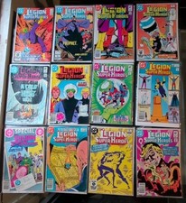 Legion of Super-Heroes Run of 16 Bronze Age DC 1980s Superboy High Grade A6 