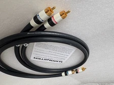Monster Cable M Series M1000i Ultimate Performance audio RCA interconnect cable
