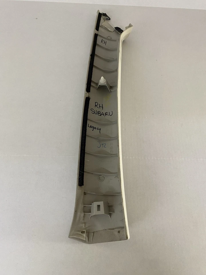 Subaru Legacy 2015 2016 2017 2018-19 pasajero derecho pilar A panel de ajuste beige OEM Foto 2 de 4