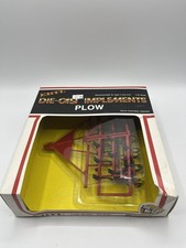 Aratro coltivatore vintage ERTL 1/32 made in USA rosso