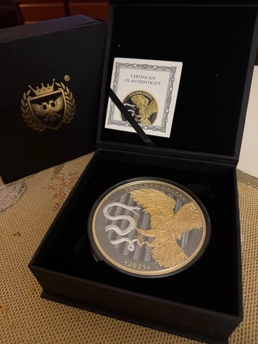 €30 Euro Malta 2025 Golden Eagle 1 kg Silver Silver Coin €30 Euro Malta 2025