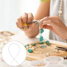 2 Pcs Curved Needles Beads for Jewelry Making Spinner Accessories