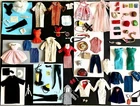 Vintage Barbie Large Lot of Original 1960’s Clothes and Accessories, Over 75 pcs
