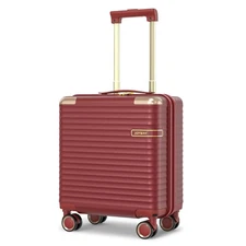 Carry on Luggage Airline Approved with TSA Lock, Hard Shell 18 Inch Travel Ca...