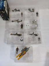 STAR WARS MICRO GALAXY SQUADRON MYSTERY VEHICLE & FIGURE COMPLETE (7) SERIES 1