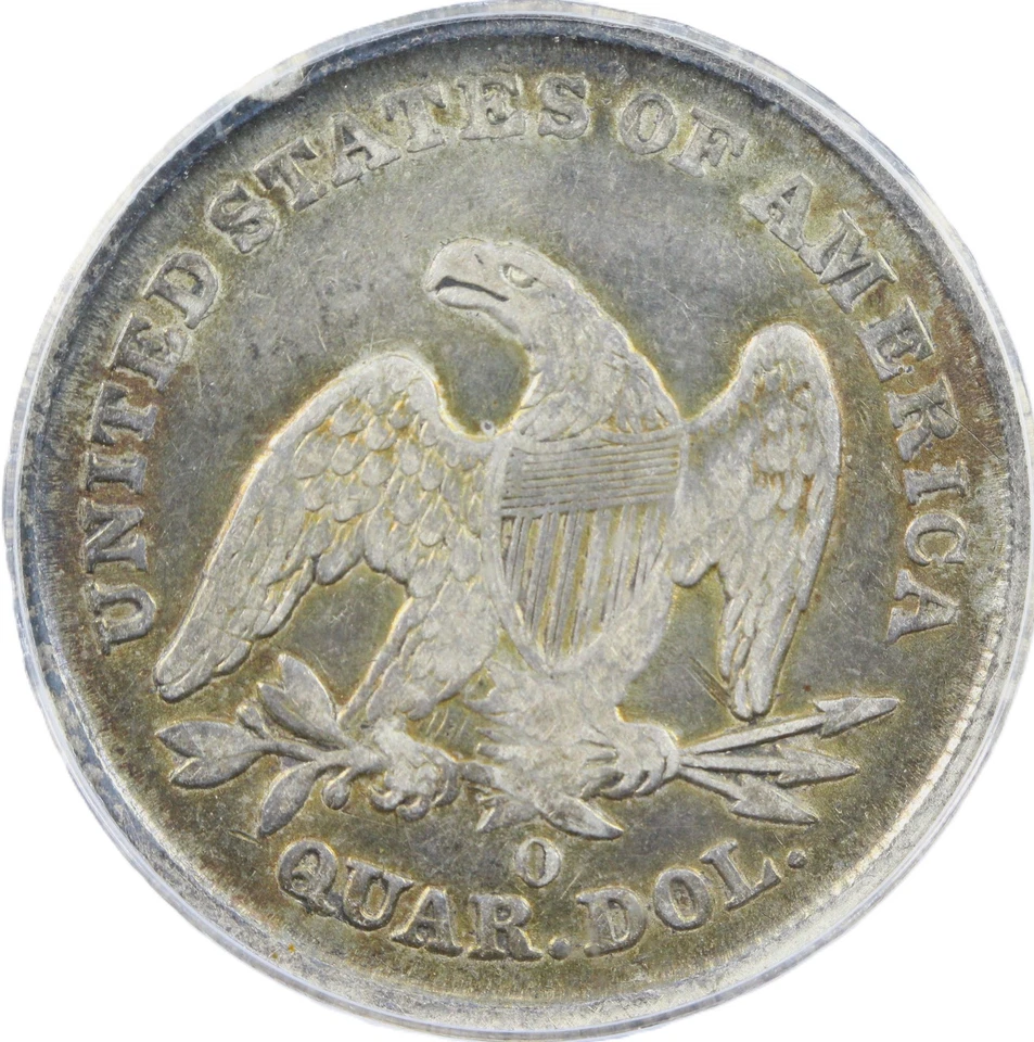 1840-O 25C No Drapery PCGS VF30 - Liberty Seated Quarter - Image 4 of 4