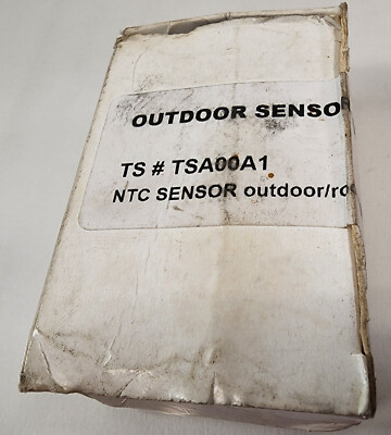 New Open Box NTC SENSOR TS TSA00A1 Sensor 10k Outdoor Air Temp / Room Assembly