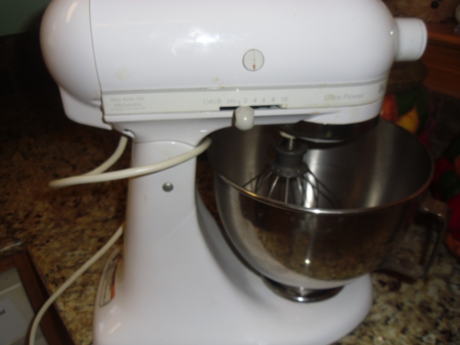 White KitchenAid KSM90 300W Ultra Power Stand Mixer 50946000701 eBay
