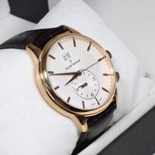 Claude Bernard White Dial Brown Strap Classic...