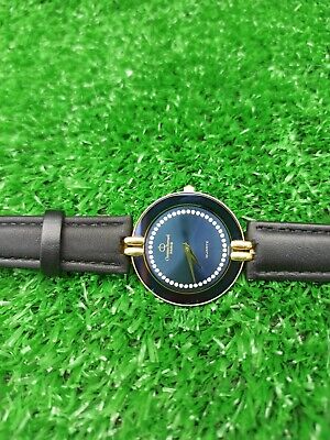 Luxury 90s Christian Bernard Lady Watch Swiss Blue Dial Luxury 90s Christian Bernard Lady Watch Swiss Blue Dial
