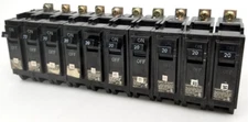 Lot of 10 - THQB1120 GE 20 Amp Circuit Breaker - Next Day Option