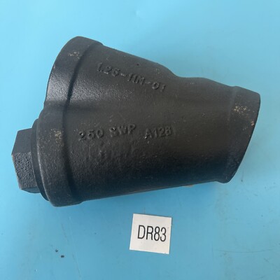 NEW NO BOX- Type Y Cast Iron Strainer 1.25-11M-01 || Warranty & Fast Shipped 