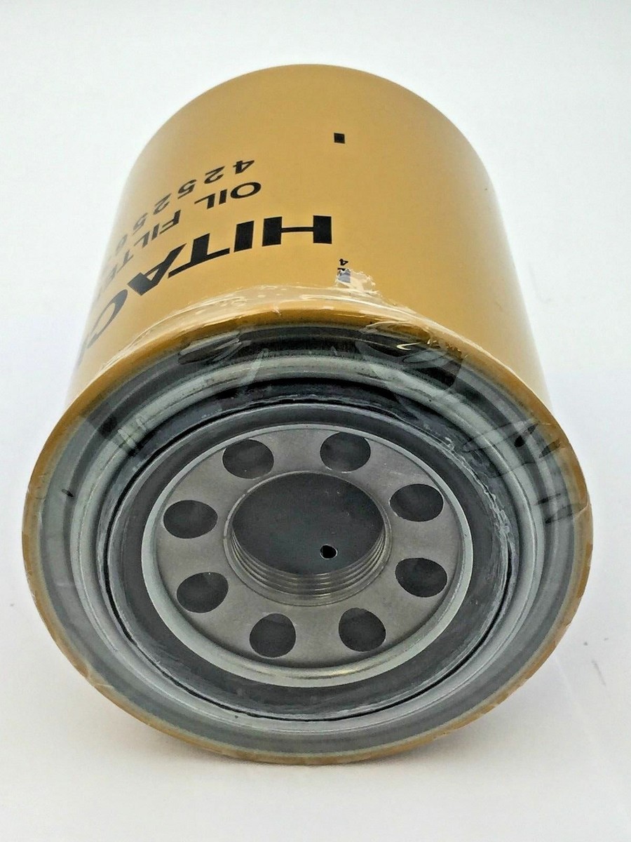 Hitachi 4252563 Hydraulic Oil Filter Heavy Duty Industry Yellow x2 