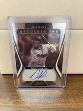 Daniel Johnson 2022 Absolute Baseball Absolute Ink AUTO HOLO SILVER #/199
