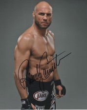 UFC Ultimate Fighting Randy Couture Signed Autographed 8x10 Photo COA #15