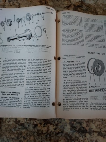 2 Oldtimer Ford - Werkstatthandbücher Nr. FO-19 & FO-20 - I&T Shop Service - Bild 8 von 21