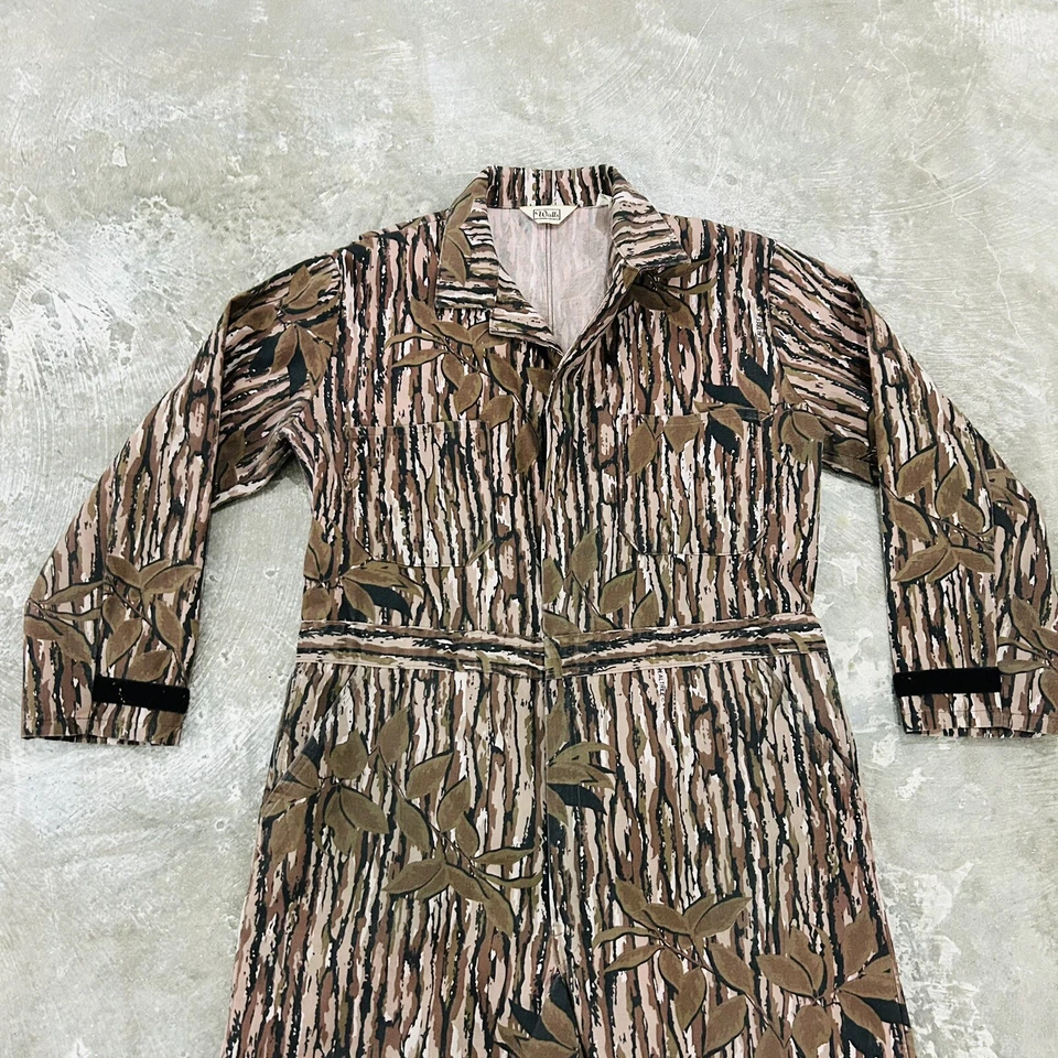 Vintage Walls XL Regular Real Tree Coveralls USA Made Hunting Camouflage Camo - Image 2 of 4