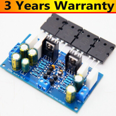 200W Mono Power Amplifier Board HiFi Double Output DC 35-60V Audio Amp Module
