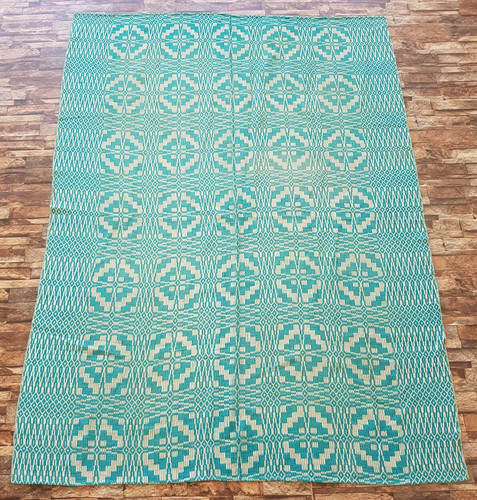 Vintage Handmade Traditional Moroccan Trible Kilim Floor Rug Carpet 198x146 cm