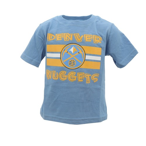 Denver Nuggets offizielle NBA-Bekleidung Baby Säugling Größe T-Shirt neu mit Etikett - Bild 1 von 2